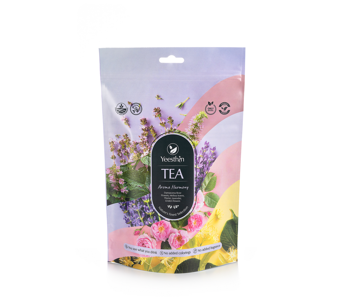 Tea Yeesthin® – Aroma Harmony – premium herbal tea pyramids 80 g
