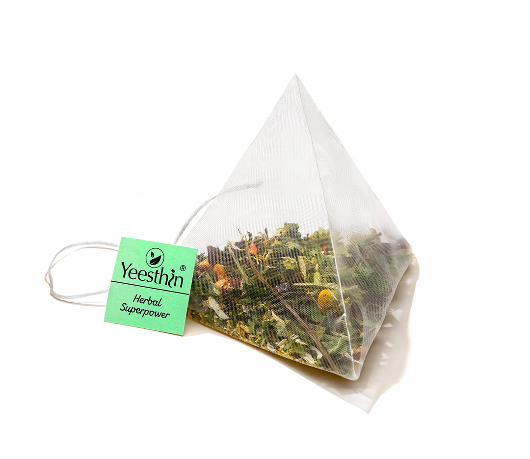 Tea Yeesthin Herbal Superpower – premium herbal tea pyramids 80 g