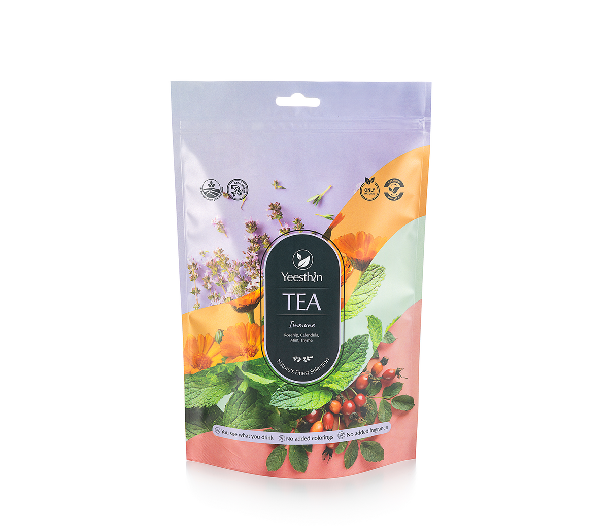 Tea Yeesthin Immune – premium herbal tea pyramids 80 g