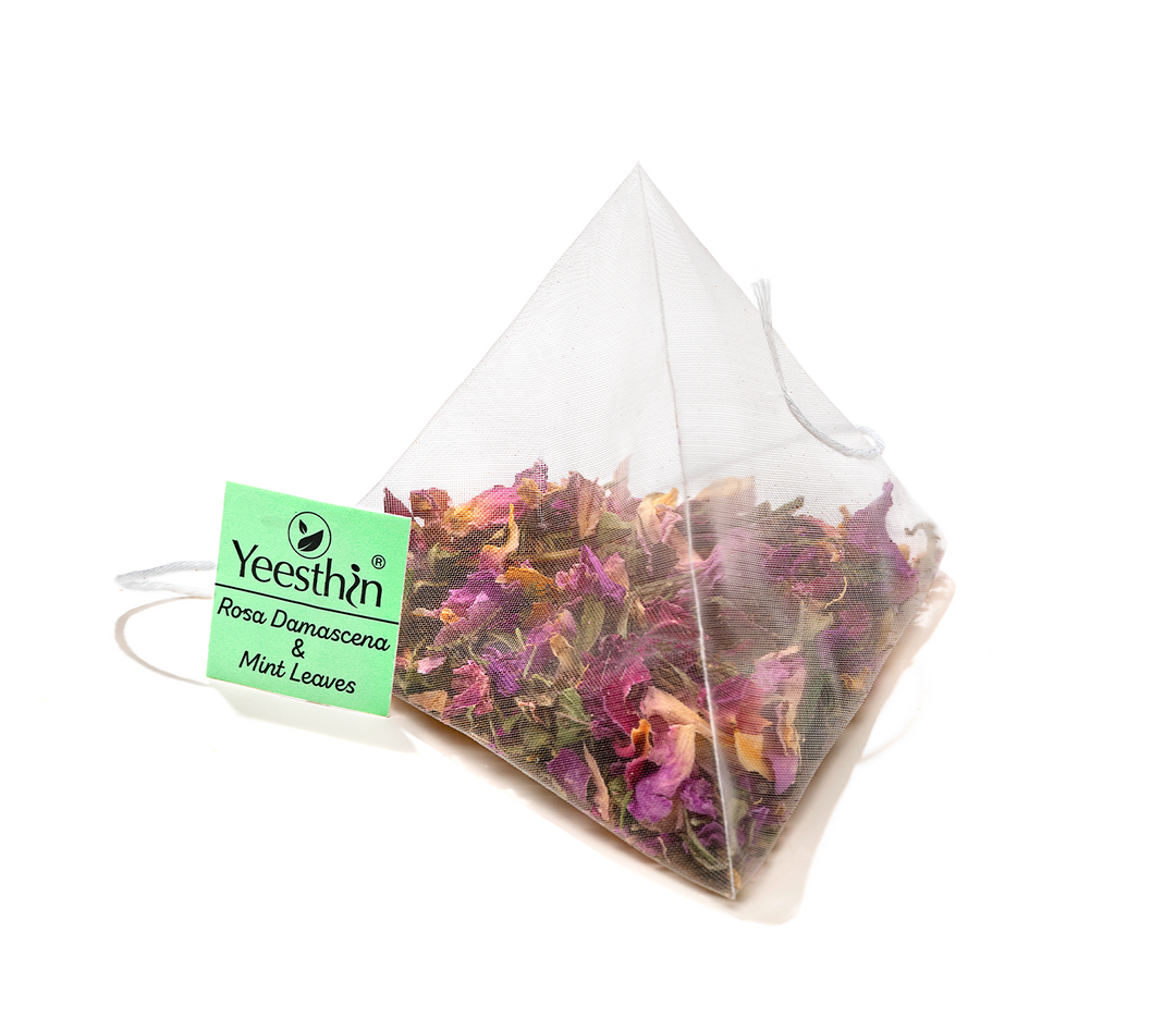 Tea Yeesthin® Damascena Rose and Mint – Pyramid Tea 40g